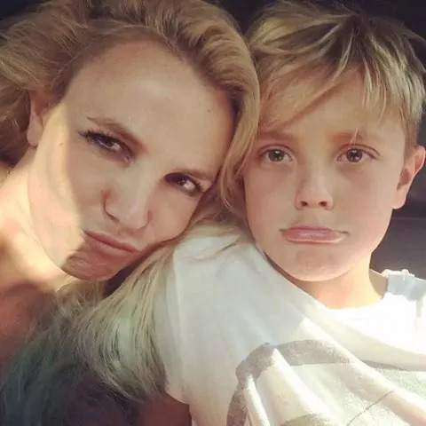 Instagram/@britneyspears Britney Spears with her son Jayden.