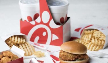 Chick-fil-A serves chicken nuggets, chicken sandwiches, wraps, waffle fries and milkshakes. (Courtesy Chick-fil-A)