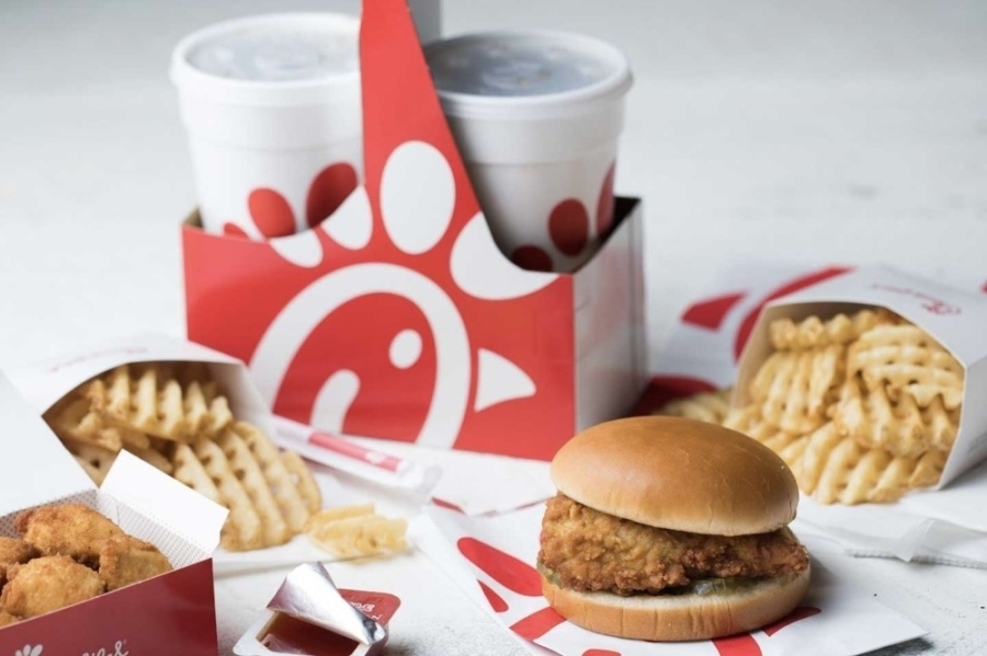 Chick-fil-A serves chicken nuggets, chicken sandwiches, wraps, waffle fries and milkshakes. (Courtesy Chick-fil-A)