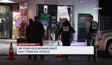 39-year-old woman shot outside East Tremont restaurant