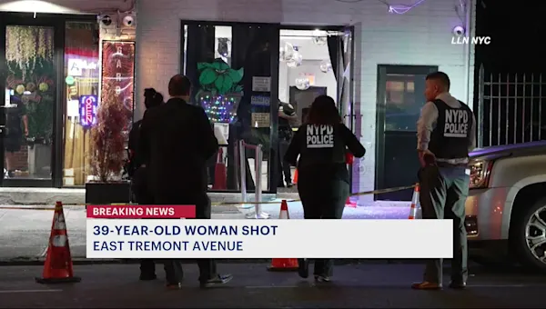 39-year-old woman shot outside East Tremont restaurant