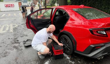 Watch: Shocking video shows storm water swamping streets, trapping Staten Island residents