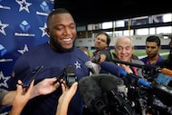 Dallas Cowboys new defensive tackle Kenny Clark talks about being traded from the Green Bay...