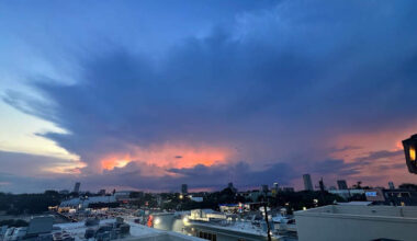 Thunderstorms impact the Houston area, send us your Click2Pins of the storms!