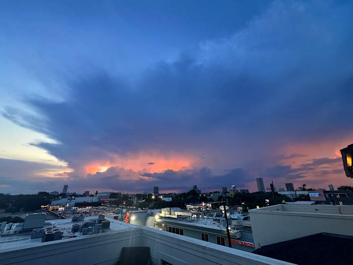 Thunderstorms impact the Houston area, send us your Click2Pins of the storms!
