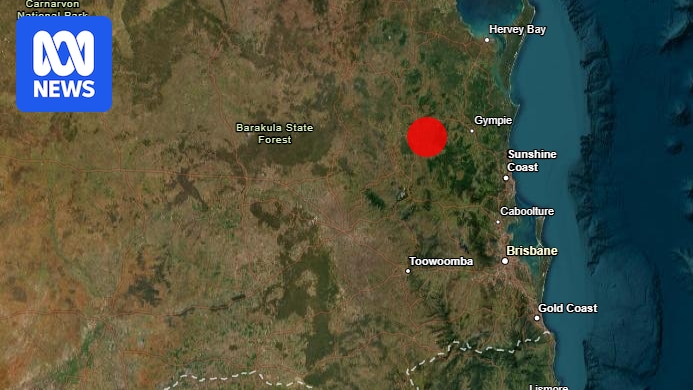 Magnitude-5.6 earthquake felt north of Brisbane