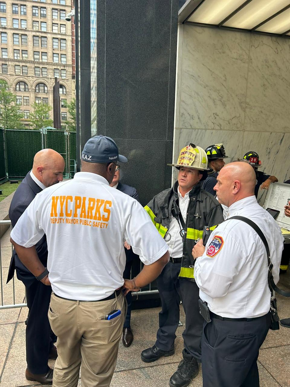 An ICE field office in downtown Manhattan was evacuated after white powder was found, authorities said (NYC Deputy Mayor for Public Safety)