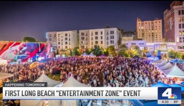Long Beach launches block party with open alcohol zone – NBC Los Angeles