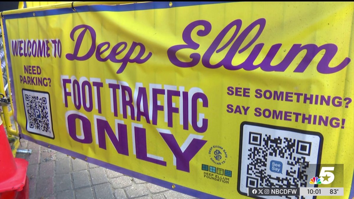 Dallas police to begin closing Deep Ellum streets to curb crime – NBC 5 Dallas-Fort Worth