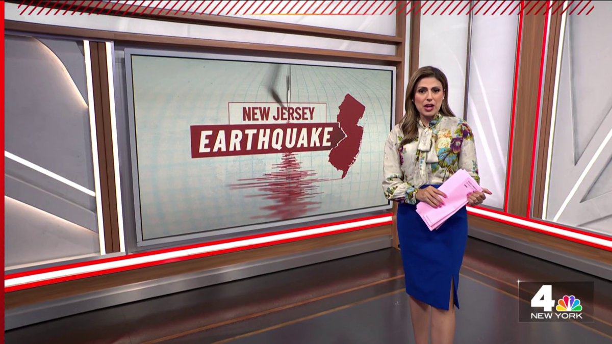 New Jersey struck by 3.0 earthquake, rattles New York City too – NBC New York