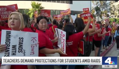 Educators demand protections for students amid immigration raids in Los Angeles – NBC Los Angeles