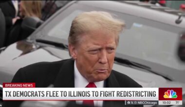 Texas Democrats flee to Illinois to block vote on redrawn House map – NBC Chicago