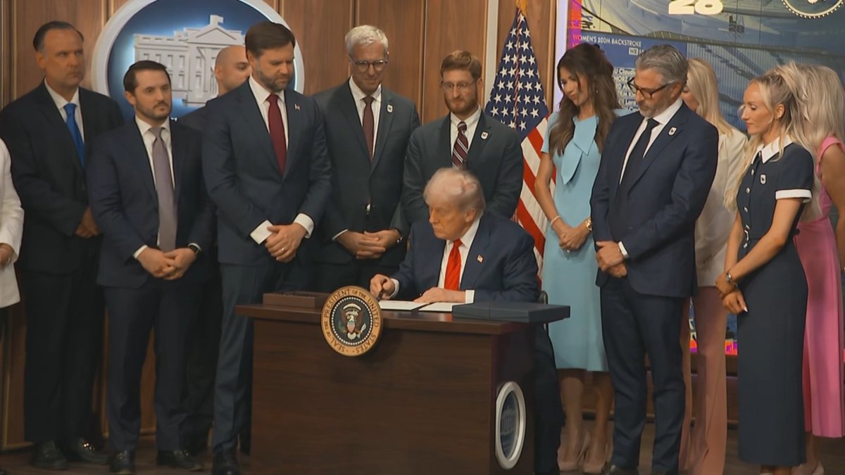Trump Creates White House Task Force for 2028 LA Olympics – NBC Los Angeles