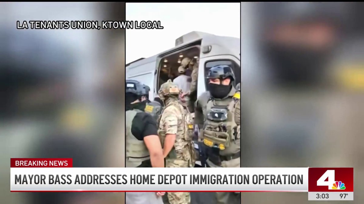 ‘Trojan Horse’ raid detains a dozen people near downtown LA – NBC Los Angeles