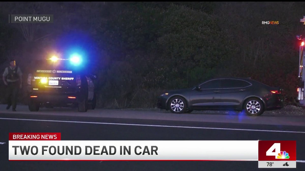 Two found dead inside car in Ventura County – NBC Los Angeles