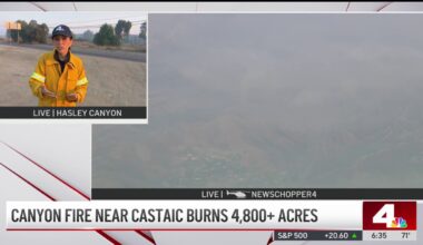Canyon Fire burns near Castaic – NBC Los Angeles