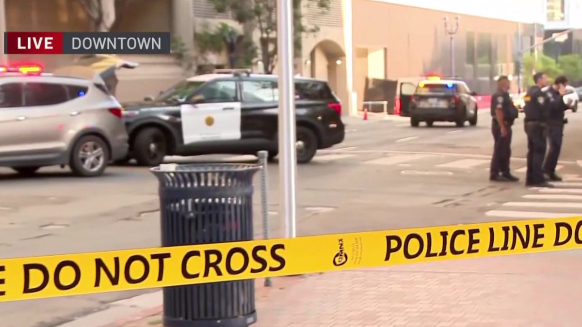 Gunfire rings out in downtown San Diego – NBC 7 San Diego