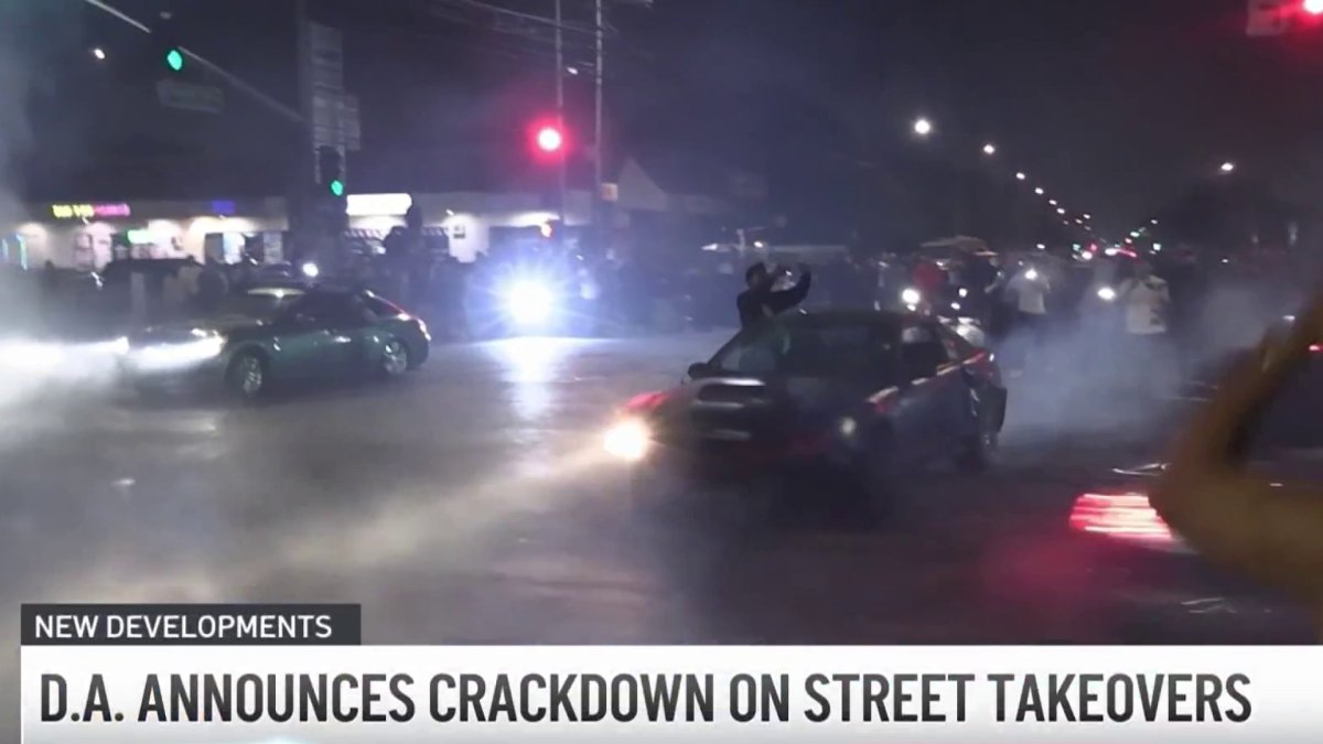 DA announces plan to crackdown on street takeovers – NBC Los Angeles
