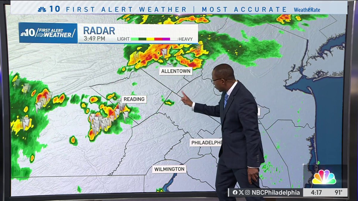 Flood watch for most of Philly region Wednesday – NBC10 Philadelphia