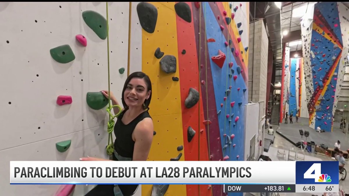 Paraclimbing to debut at LA28 Paralympics – NBC Los Angeles