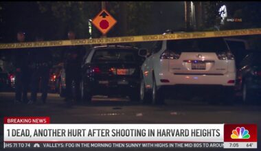 1 dead, 1 hurt in Harvard Heights shooting – NBC Los Angeles