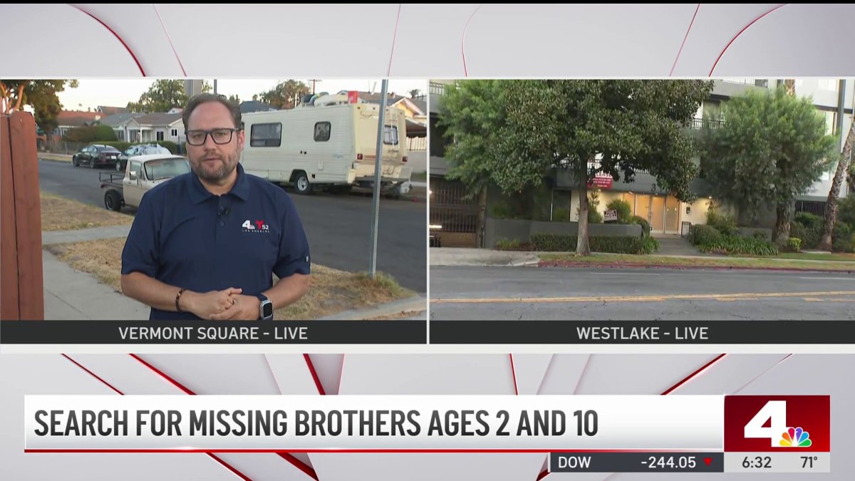Missing brothers sought after disappearance in Westlake area – NBC Los Angeles