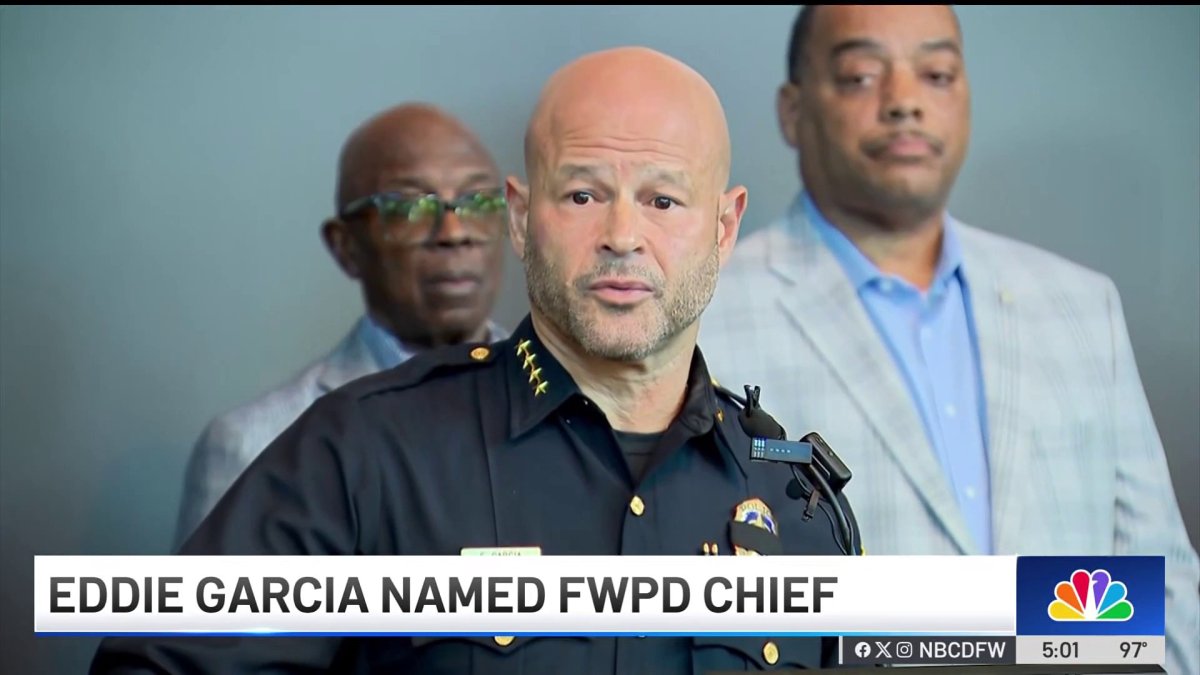 Former Dallas chief Eddie Garcia heads to Fort Worth – NBC 5 Dallas-Fort Worth
