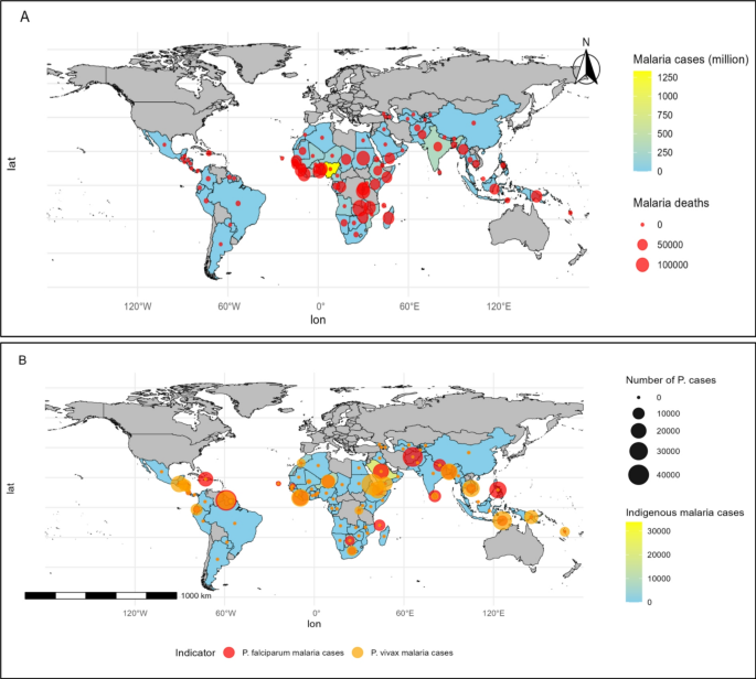 Unraveling global malaria incidence and mortality using machine learning and artificial intelligence–driven spatial analysis