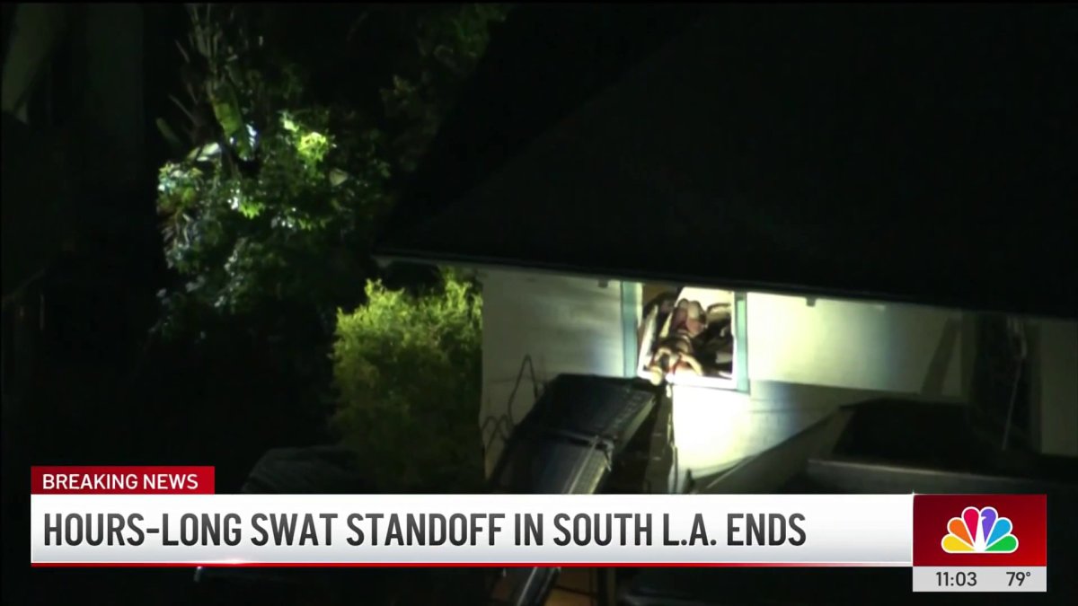 Hours-long SWAT standoff in South LA ends in arrest – NBC Los Angeles