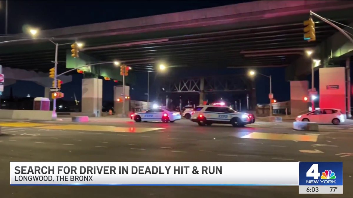 Search for driver ongoing after deadly hit & run in The Bronx – NBC New York