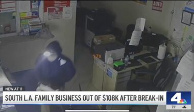 Burglars break into South LA business, take more than $100K – NBC Los Angeles