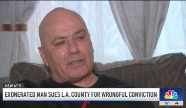 Exonerated man sues LA County for wrongful conviction – NBC Los Angeles