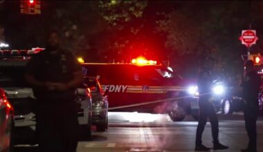 Man in red hoodie wanted in Lower East Side triple shooting – NBC New York