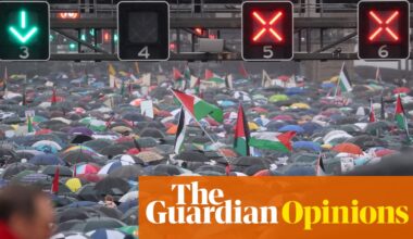 The huge Harbour Bridge march shows people have had a gutful of seeing starving children in Gaza. Politicians need to catch up | Anne Davies