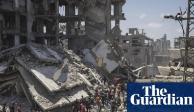 Outrage at Israeli plan to take over Gaza City that could displace 1m Palestinians | Israel-Gaza war