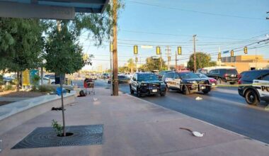 Man killed after argument escalates to gunfire near bus stop in front of Walgreens, SAPD says