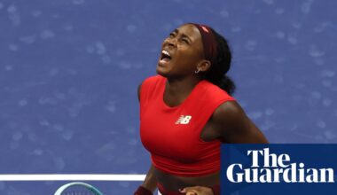 Coco Gauff fights through tears and serving woes to reach US Open third round | US Open Tennis 2025