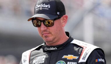 An image of NASCAR driver Kyle Busch