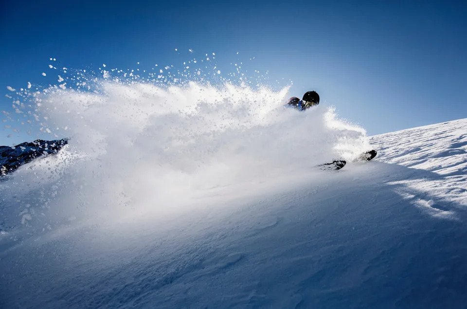 During La Niña, some ski resorts tend to see more snow than others.