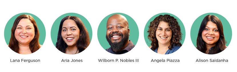 Future of North Texas reporters Lana Ferguson, Aria Jones, Wilborn P. Nobles III,...