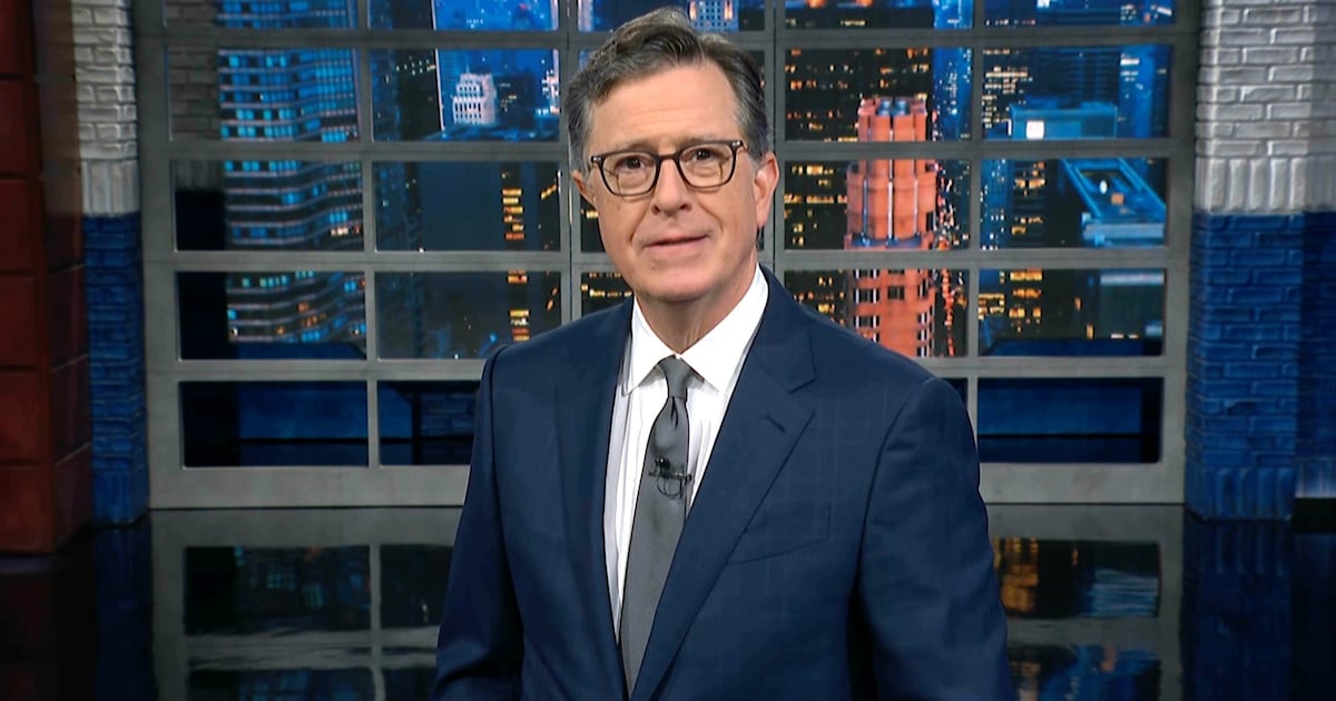 Stephen Colbert Drags Jimmy Kimmel Into Trump Smithsonian Fight
