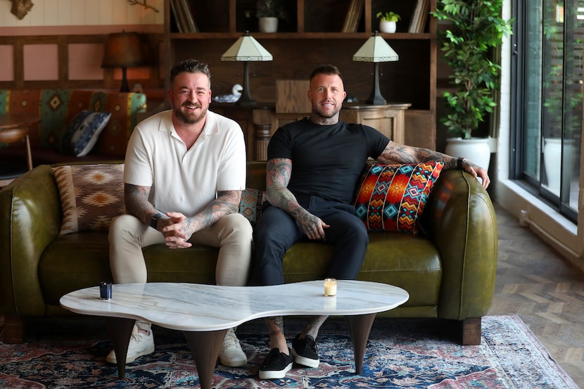 Chris Carpenter, right, and Cote Bona opened Hendy's on Henderson in July 2025. The two were...
