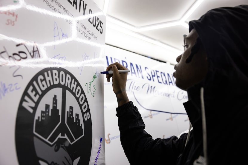 Lil Kurt signs a peace treaty between 5K and Channel 4 to end violence in Dallas-Fort Worth...