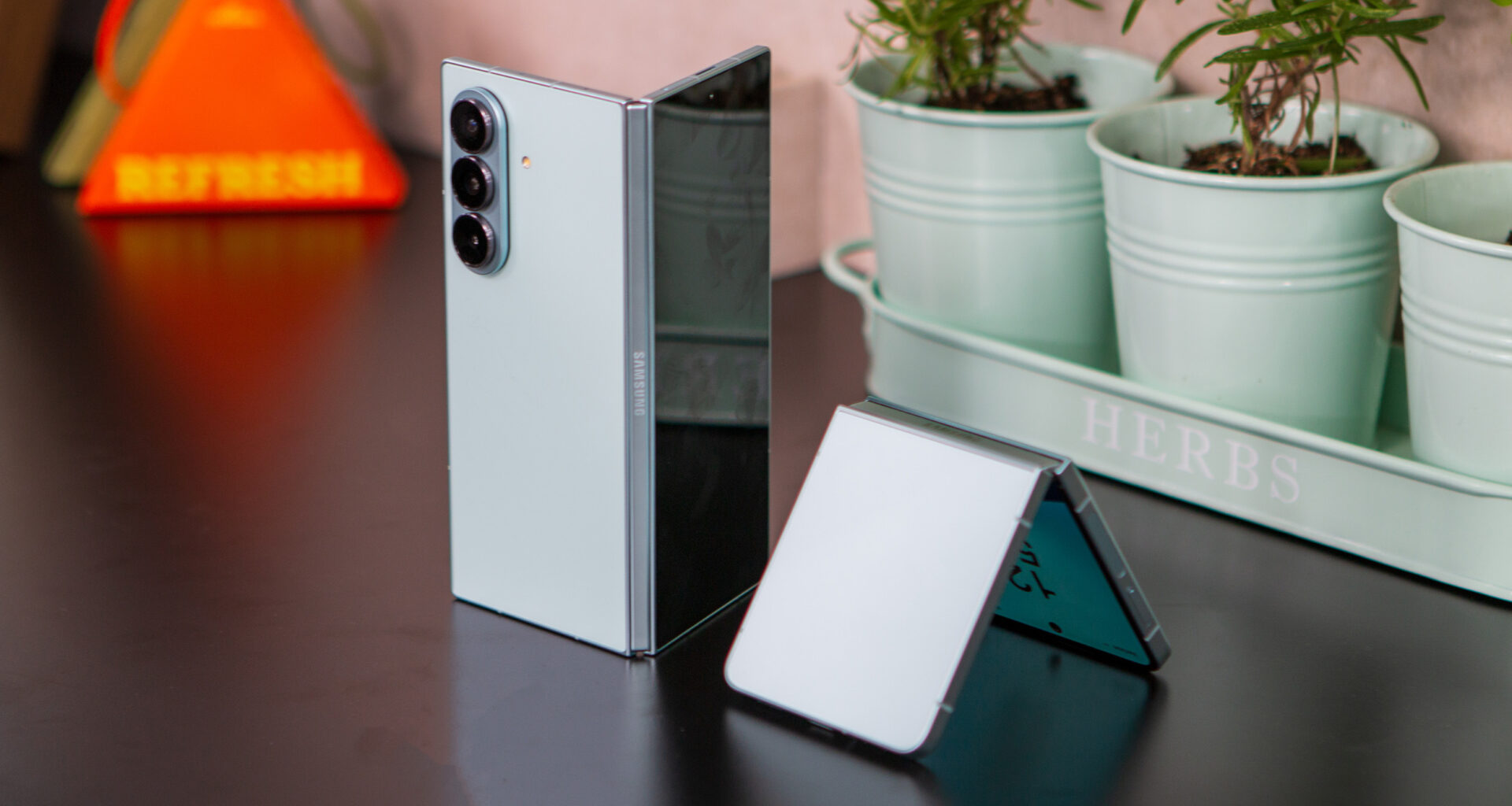 Samsung Galaxy Fold 7 and Flip 7 in Mint hands-on