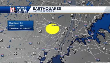 3.0 M earthquake rattles New Jersey, felt in New York City