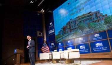 Leadership lessons from President Bush and his institution