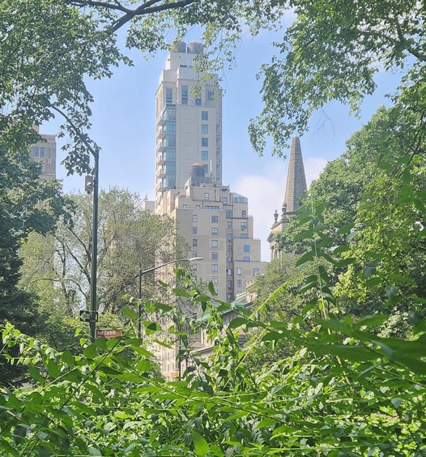 The view from New York's Central Park. (BILL RETTEW/MEDIANEWS GROUP)