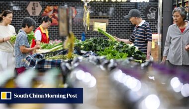China’s consumer prices flat in July, while producer deflation persists