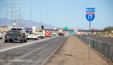 File photo of traffic on Interstate 17 for story about Labor Day weekend traffic...