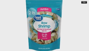 Jacksonville company recalls Walmart frozen shrimp that may be radioactive